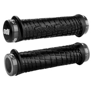 Χειρολαβές ODI TROY LEE DESIGNS SIGNATURE ATV LOCK-ON γκρι-μαύρο