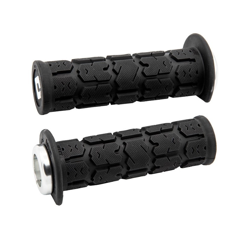 Λαβές ODI ROGUE ATV LOCK-ON V2.1 125mm μαύρο-ασημί