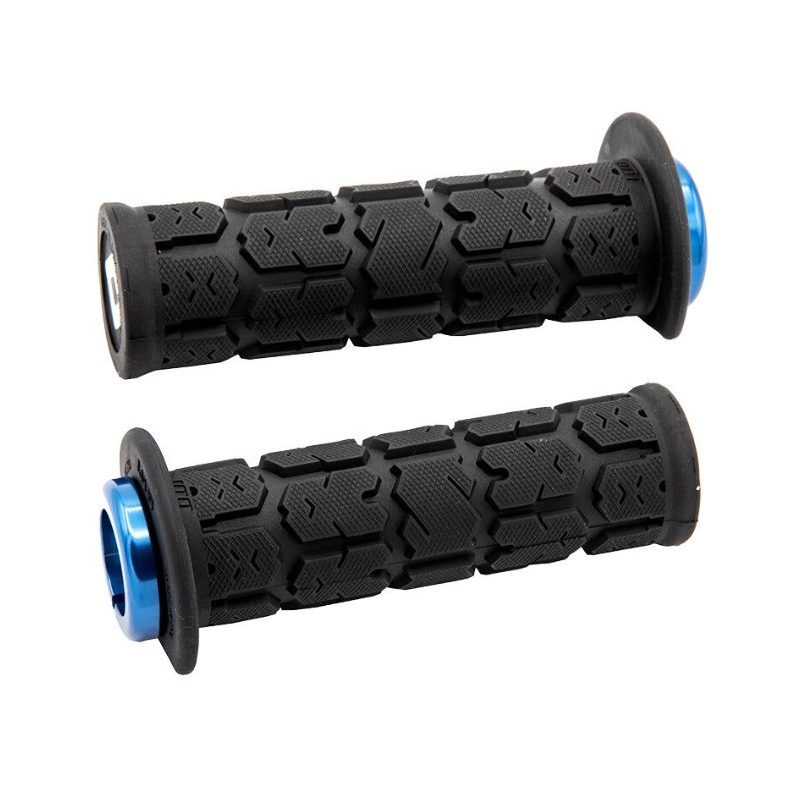 Λαβές ODI ROGUE ATV LOCK-ON V2.1 125mm μαύρο-μπλε