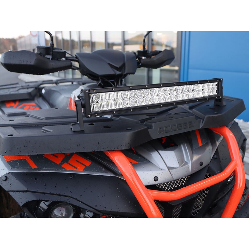 ΦΩΤΕΙΝΉ ΜΠΆΡΑ LED SHARK 20", ΚΑΜΠΎΛΗ, 120W, R 560 MM - 5D