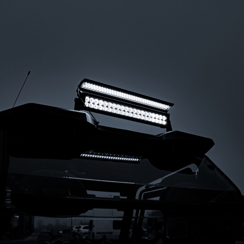 Φωτεινή ράμπα LED με κάλυμμα SHARK LED LIGHT BAR 21,5", 6D WITH LED COVER, 120W