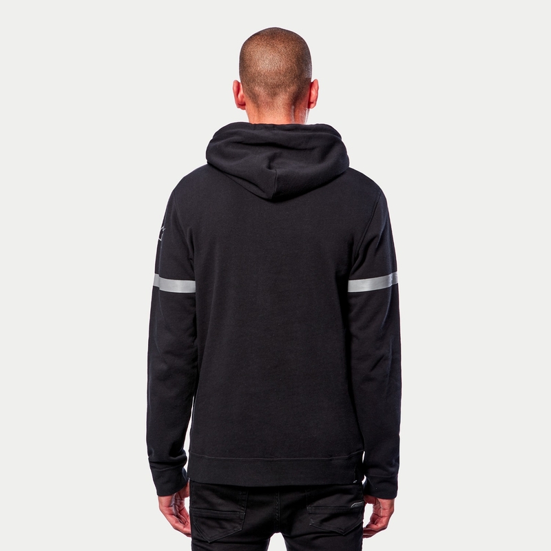 Alpinestars Club Hoodie μαύρο-κόκκινο-μπλε-γκρι