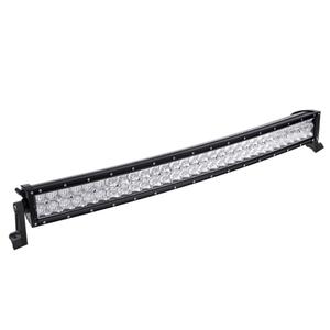 ΦΩΤΕΙΝΉ ΜΠΆΡΑ LED SHARK 30", ΚΑΜΠΎΛΗ, 180W, R 810 MM - 5D