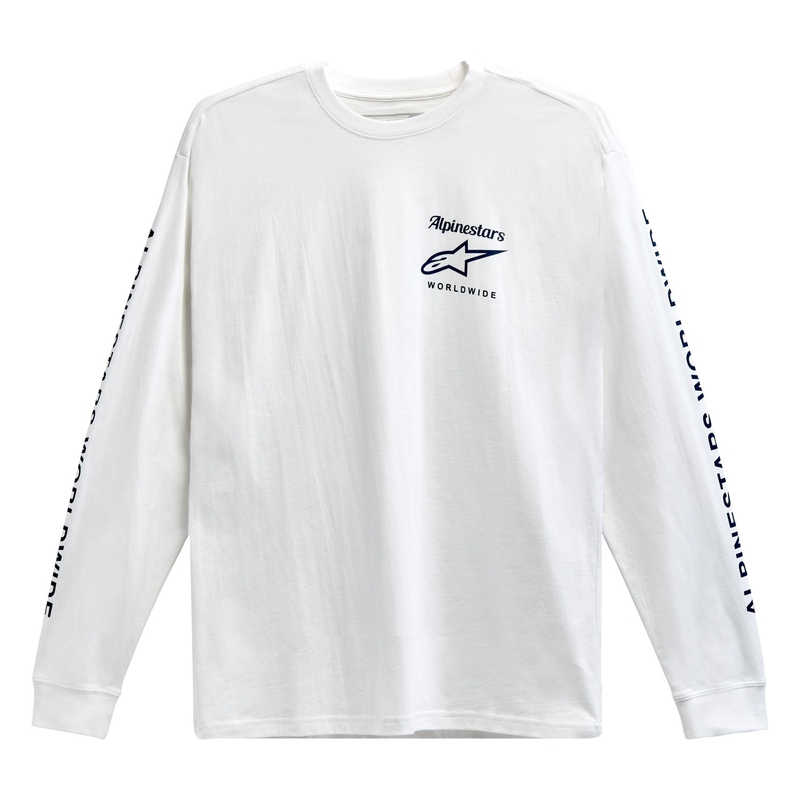 Alpinestars Authenticated Tee λευκό και μαύρο