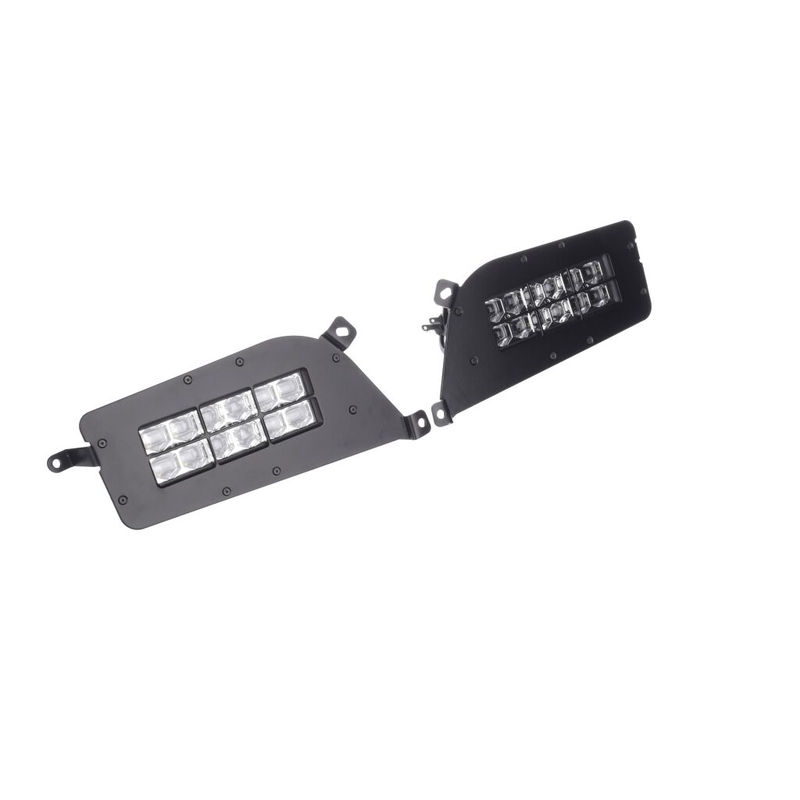 Προβολείς LED προβολείς SHARK LED προβολείς για POLARIS ATV, UTV με οπίσθιο φωτισμό, 2KS