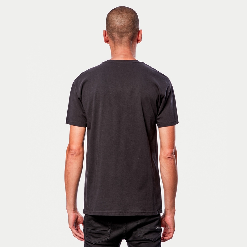 Alpinestars Flag Tee μαύρο και λευκό