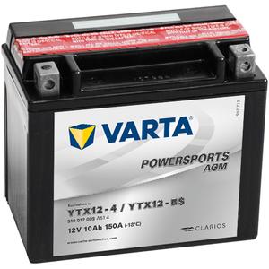 Μπαταρία VARTA 12V/10AH-MOTO LF χωρίς συντήρηση (YTX12-4/YTX12-BS)