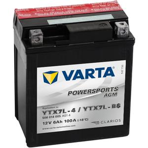 VARTA YTX7L-A/YTX7L-BS 12V/6Ah μπαταρία χωρίς συντήρηση