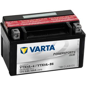 VARTA YTX7A-4/YTX7A-BS 12V/6Ah μπαταρία χωρίς συντήρηση