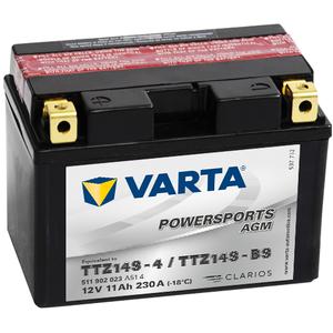 VARTA TTZ14S-4/TTZ14S-BS 12V/11Ah μπαταρία χωρίς συντήρηση