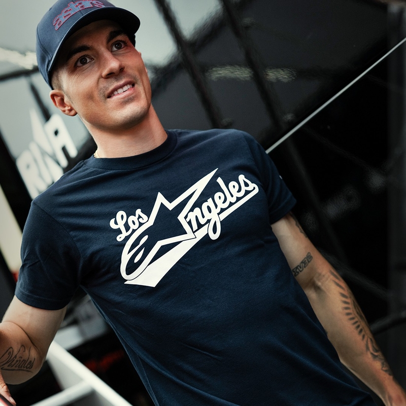 Alpinestars Los Angeles Tee μαύρο