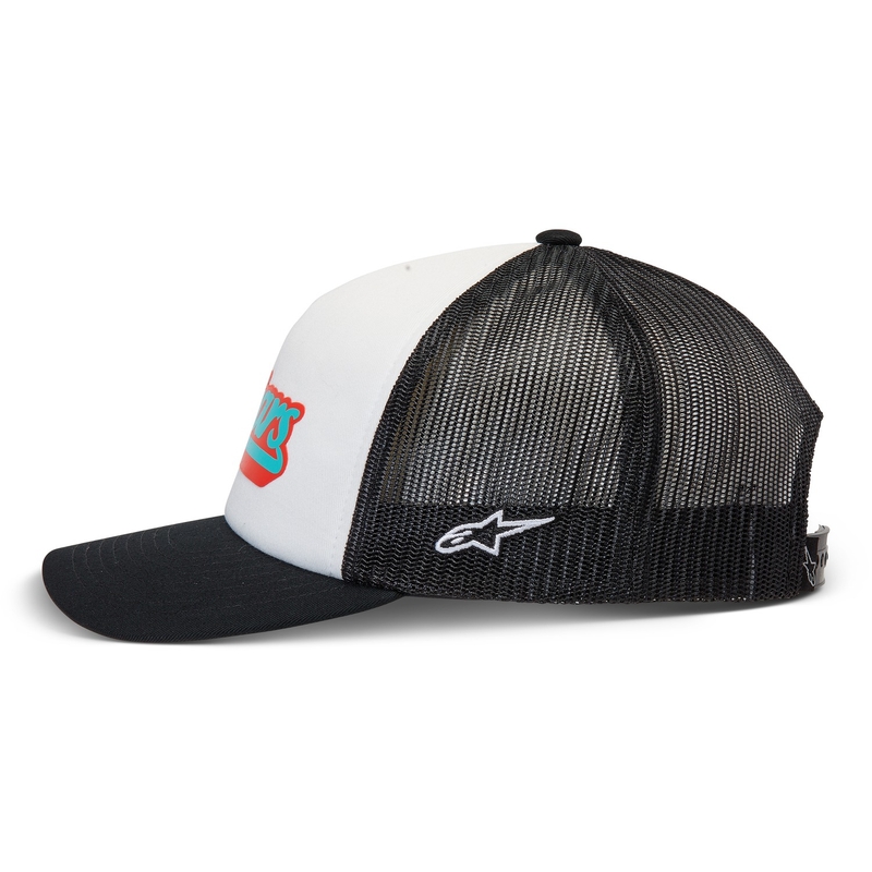 Alpinestars Delivery Trucker καπέλο λευκό και μαύρο