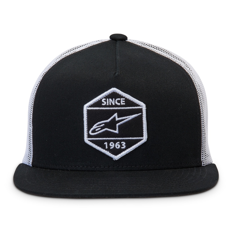 Alpinestars Bolt Trucker καπέλο μαύρο και άσπρο