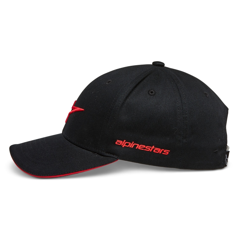 Alpinestars Rostrum Hat μαύρο και κόκκινο