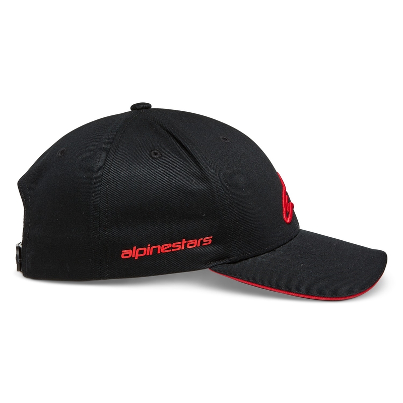 Alpinestars Rostrum Hat μαύρο και κόκκινο