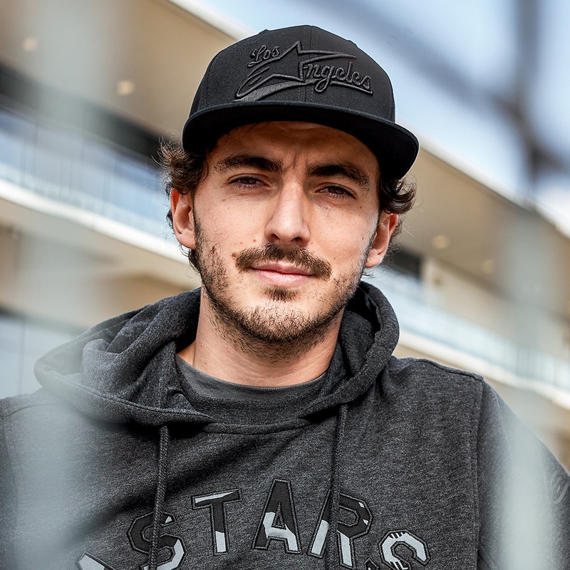 Alpinestars Los Angeles Καπέλο μαύρο και λευκό