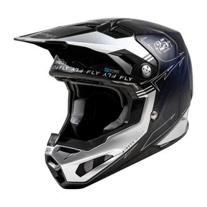 Κράνος Motocross FLY Racing Formula S Carbon μπλε-ασημί