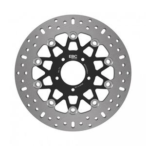 Brzdový kotouč EBC Černá chromová