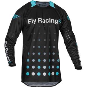 Motocross φανέλα FLY Racing Evolution DST 2024 μαύρο και μπλε προσφορά