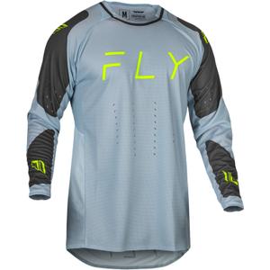 Φανέλα Motocross FLY Racing Evolution DST 2024 γκρι-μαύρο-φλούο πράσινο προσφορά