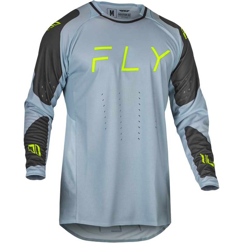 Φανέλα μοτοκρός FLY Racing Evolution DST γκρι-μαύρο-φλουορ πράσινο σε προσφορά