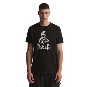 T-shirt DAKAR DKR Logo 123 μαύρο