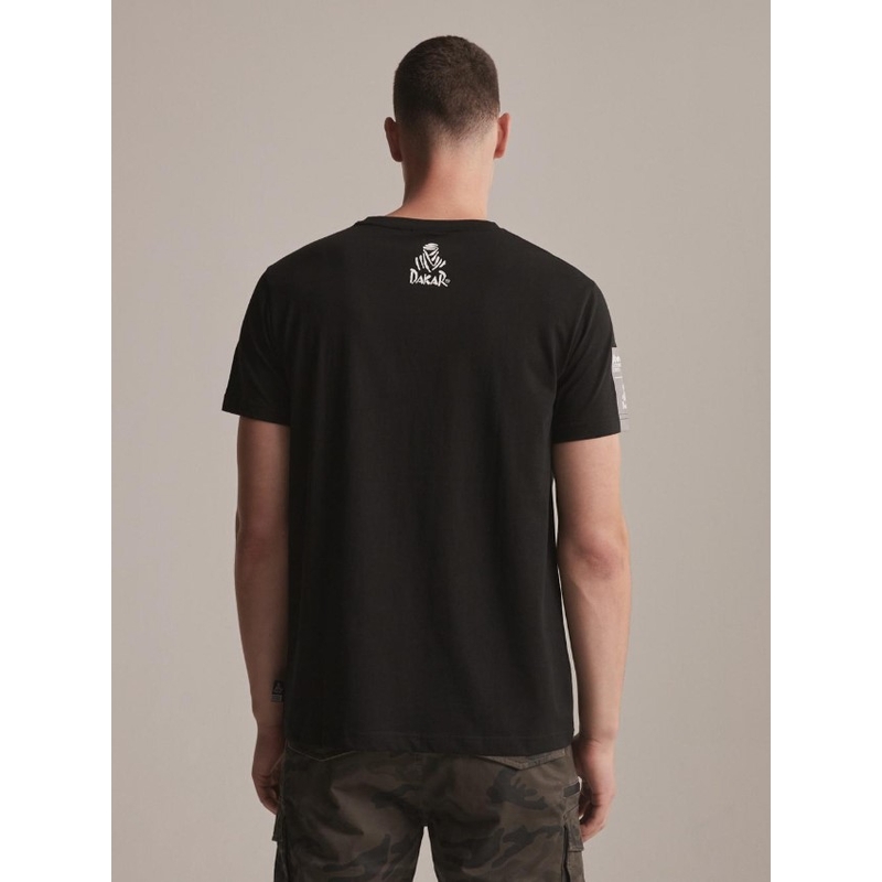 T-shirt DAKAR DKR Logo 23 μαύρο