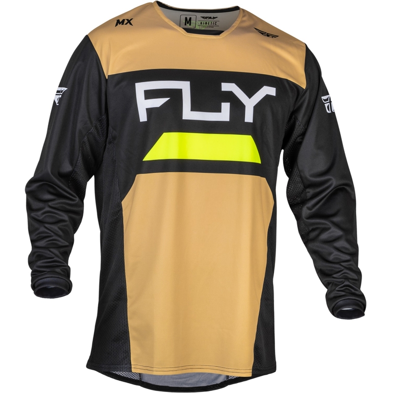 Φανέλα μοτοκρός FLY Racing Kinetic Reload κίτρινο-μαύρο-φλουορ κίτρινο