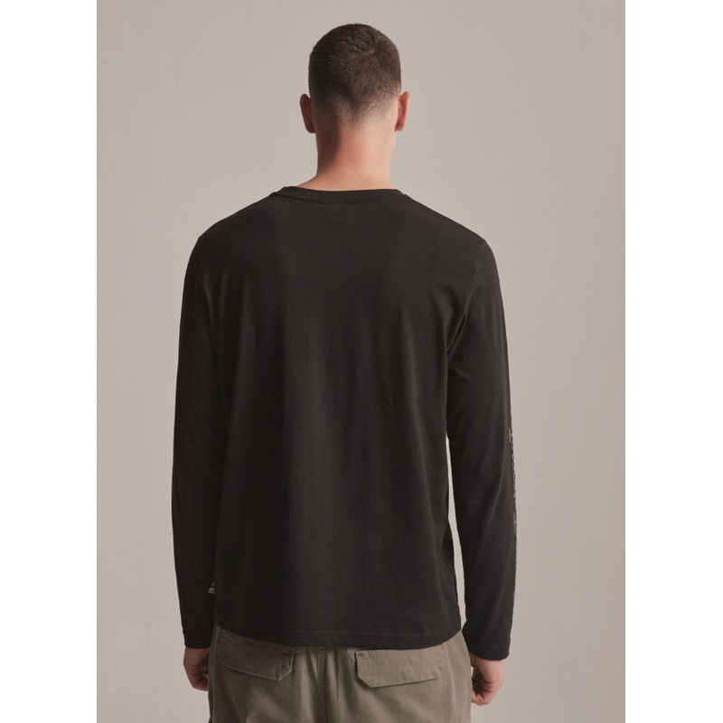Μακρυμάνικο T-shirt DAKAR DKR LG REF μαύρο