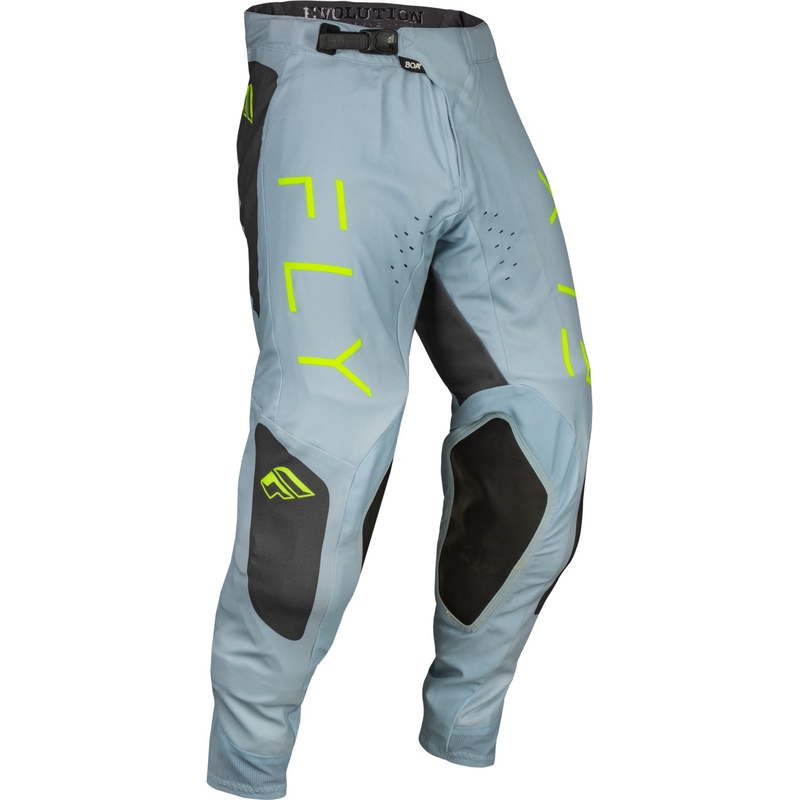Παντελόνι Motocross FLY Racing Evolution DST 2024 γκρι-μαύρο-φλούο πράσινο προσφορά