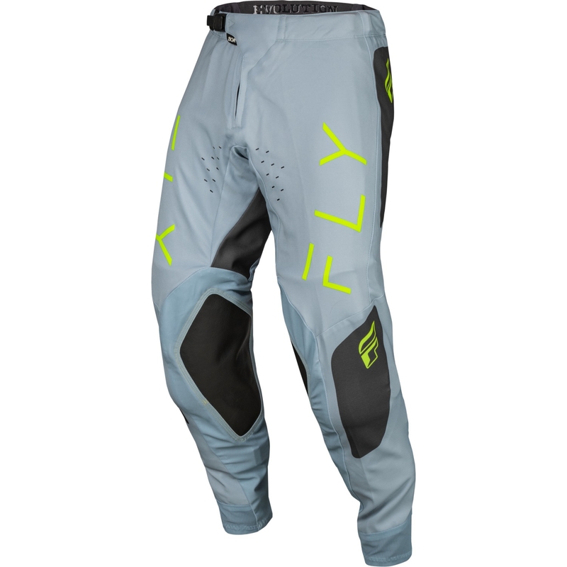 Παντελόνι Motocross FLY Racing Evolution DST 2024 γκρι-μαύρο-φλούο πράσινο προσφορά