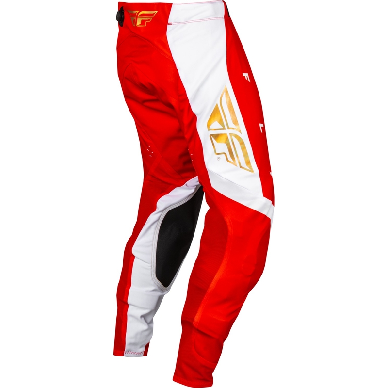 Παντελόνι motocross FLY Racing Evolution DST κόκκινο-λευκό σε