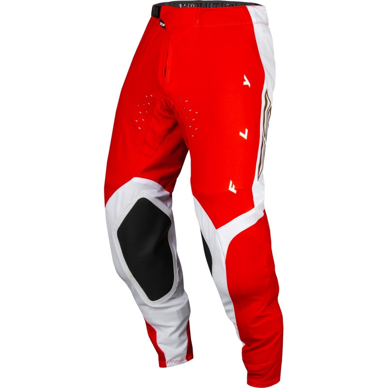 Παντελόνι motocross FLY Racing Evolution DST κόκκινο-λευκό σε