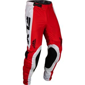 Παντελόνι Motocross FLY Racing Lite 2024 κόκκινο-λευκό-μαύρο