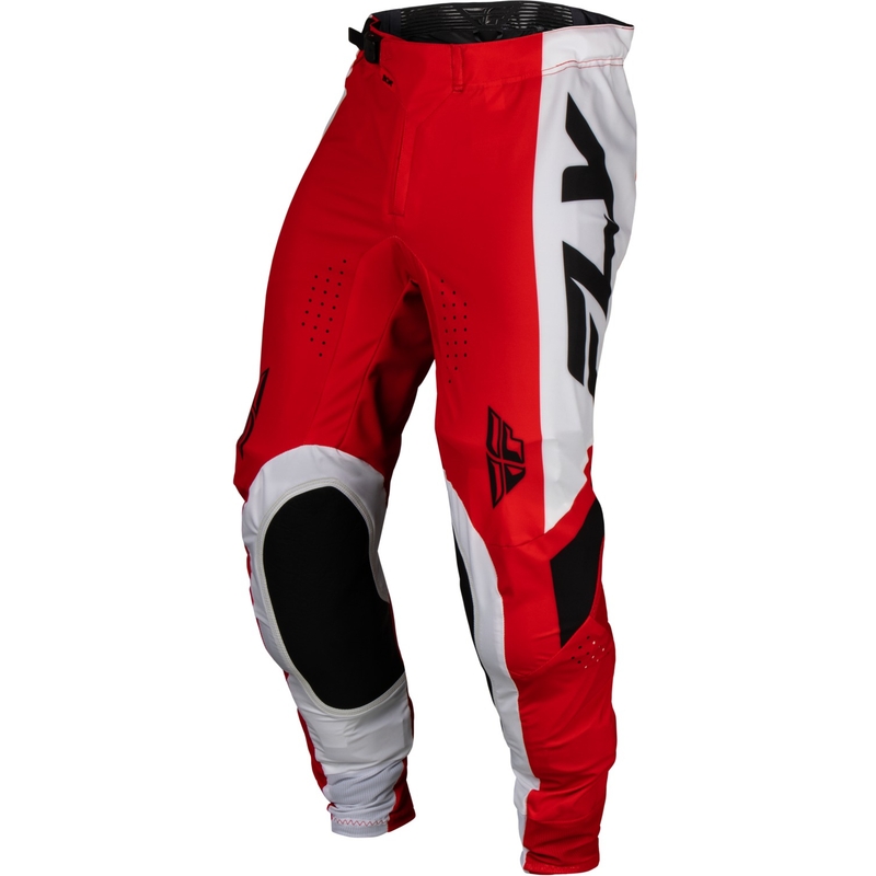 Παντελόνι Motocross FLY Racing Lite 2024 κόκκινο-λευκό-μαύρο