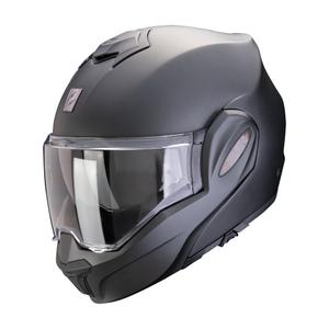 Αναδιπλούμενο κράνος Scorpion EXO-TECH EVO PRO SOLID ματ μαύρο μαργαριτάρι