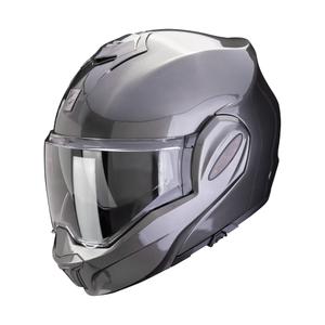 Scorpion EXO-TECH EVO PRO SOLID κράνος με μεταλλικό γκρι χρώμα