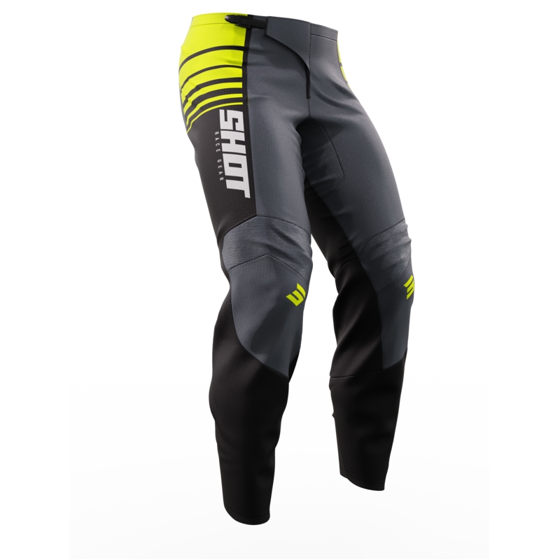 Παιδικό παντελόνι motocross Shot Peak fluo κίτρινο προσφορά