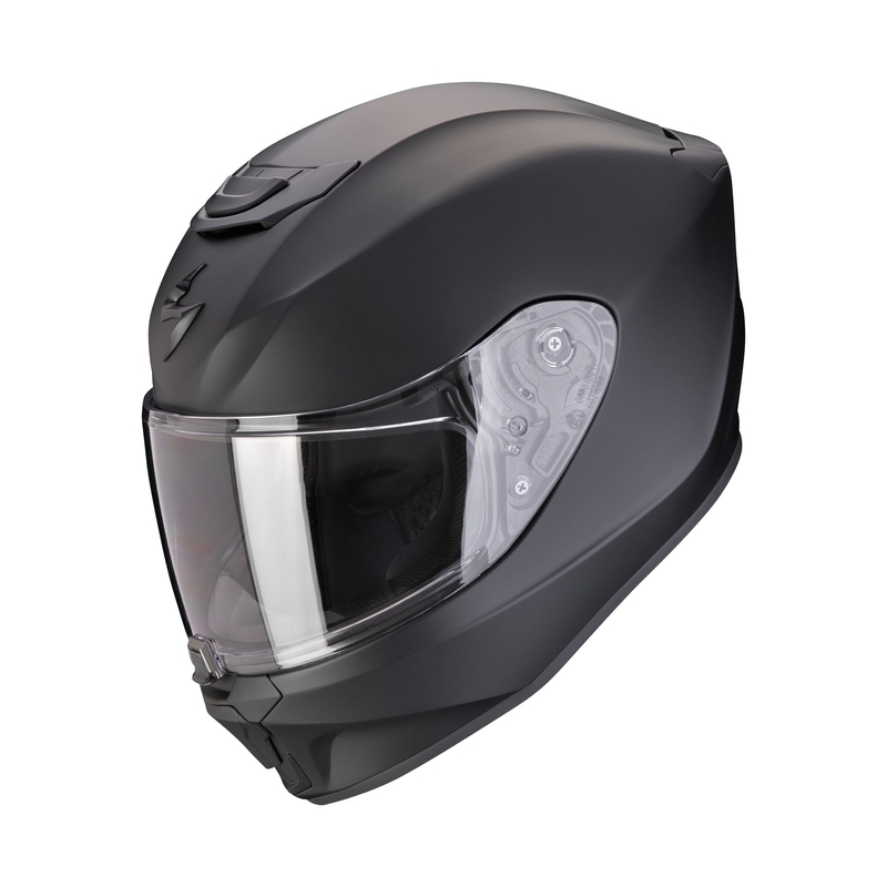 Παιδικό κράνος μοτοσικλέτας Scorpion EXO-JNR AIR SOLID full-face, ματ μαύρο