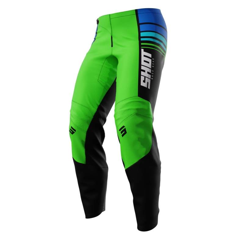 Παιδικό παντελόνι Motocross Shot Peak Πράσινο προσφορά