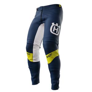 Παντελόνι Motocross Shot Aerolite Husqvarna LE 2024 μπλε προσφορά
