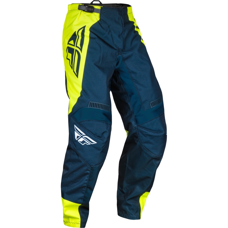Παντελόνι Motocross FLY Racing F-16 2024 μπλε-fluo κίτρινο-λευκό