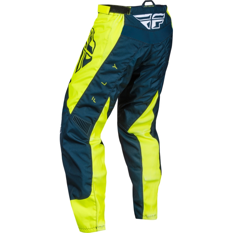 Παντελόνι Motocross FLY Racing F-16 2024 μπλε-fluo κίτρινο-λευκό