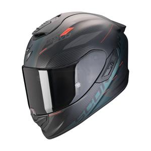 Ακέραιο κράνος μοτοσικλέτας Scorpion EXO-1400 EVO II AIR LUMA ματ μαύρο-πράσινο