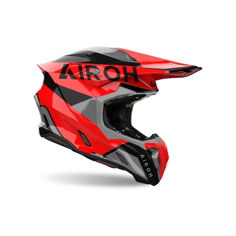 Κράνος Motocross Airoh Twist 3 King κόκκινο γυαλιστερό