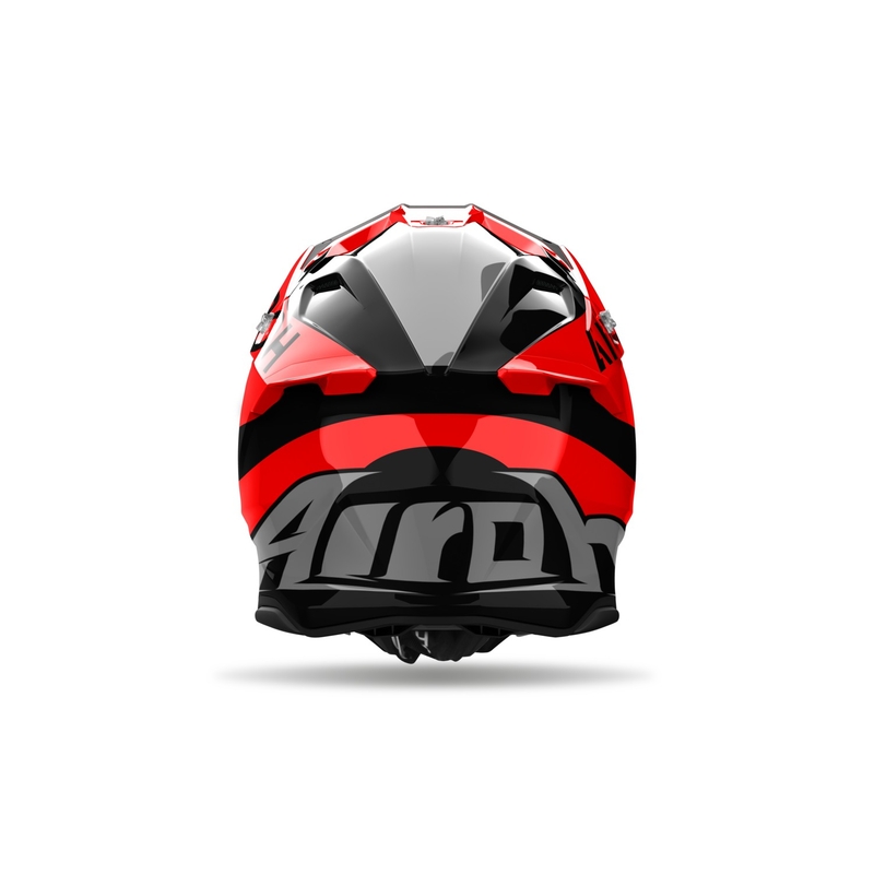 Κράνος Motocross Airoh Twist 3 King κόκκινο γυαλιστερό