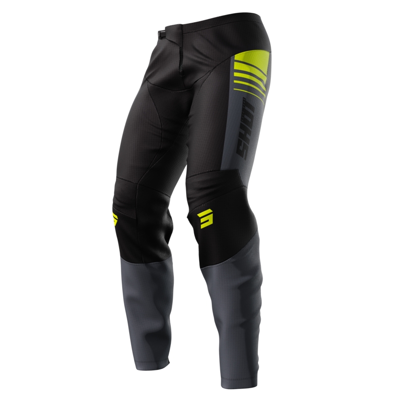 Παντελόνι Motocross Shot Devo Peak fluo κίτρινο προσφορά