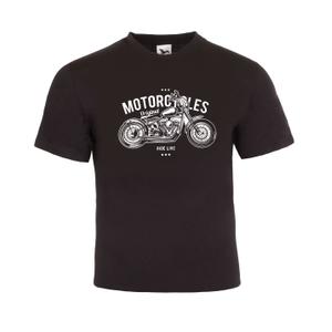 RSA Motorcycles Ride Live T-shirt μαύρο
