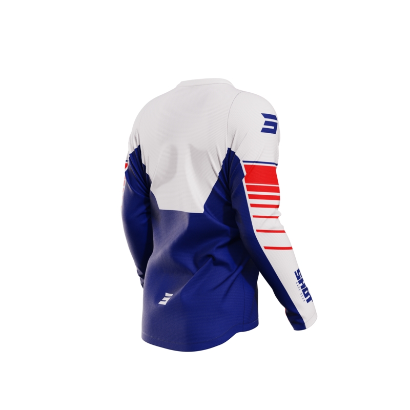 Motocross φανέλα Shot Devo Peak μπλε προσφορά