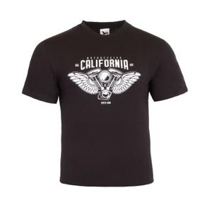 T-shirt RSA Motorcycles California μαύρο